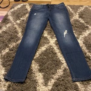 1822 Denim Berlin Low Rose Vintage Skinny Jeans